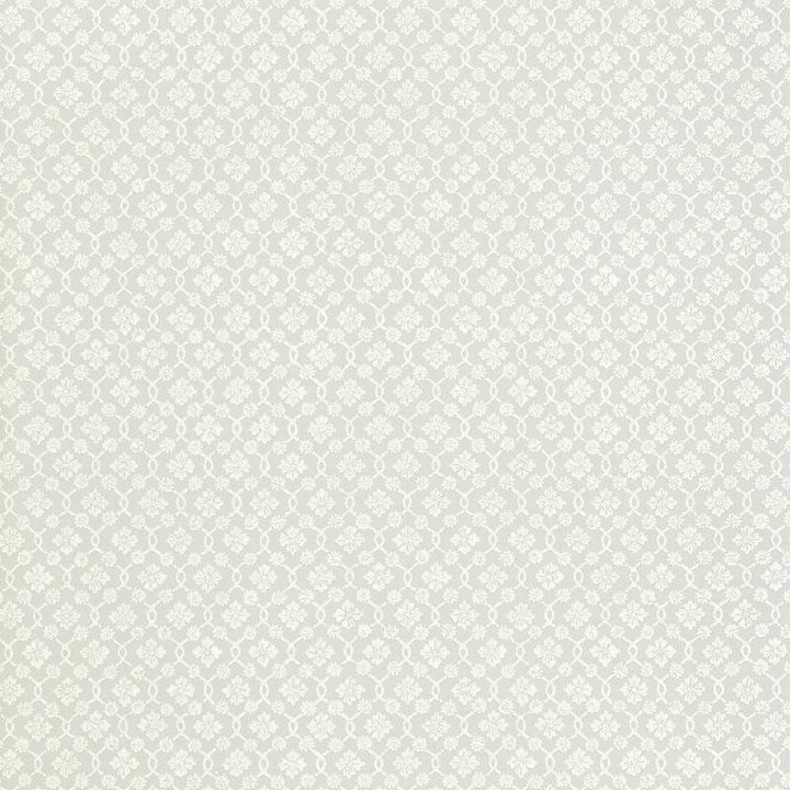 Harbury Trellis Dove 5004141 by Schumacher Wallpaper Simply Charming 13.5" - Fabric Carolina -
