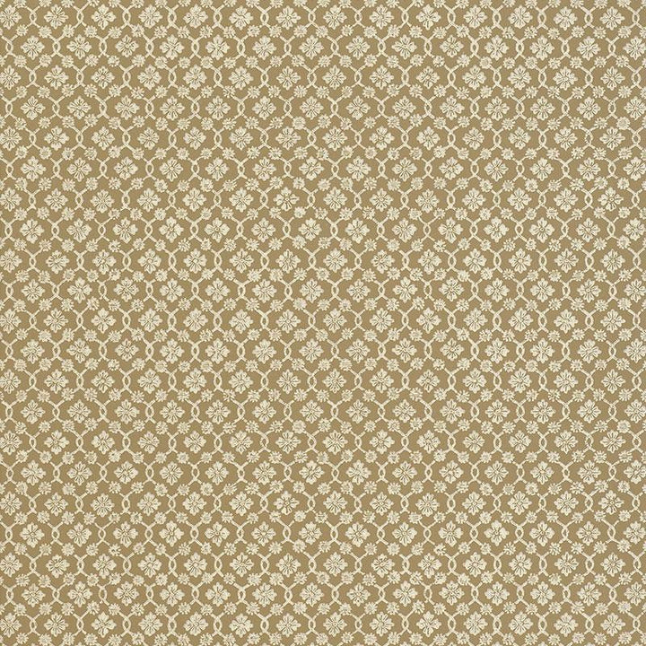 Harbury Trellis Sepia 5004146 by Schumacher Wallpaper Simply Charming 13.5" - Fabric Carolina -
