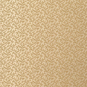 Coral Vine Burnished Gold 5004416 by Schumacher Wallpaper