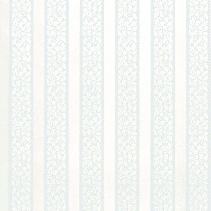 Wallis Stripe Cloud 5004434 by Schumacher Wallpaper Cut & Patterned Velvets 4.5" - Fabric Carolina -