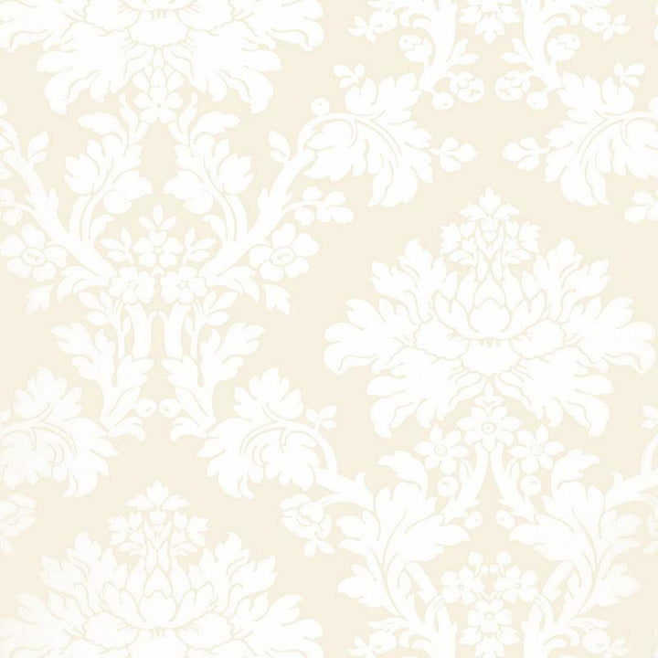 Tierni Damask Blush 5004460 by Schumacher Wallpaper Greenhouse 13.5" - Fabric Carolina -