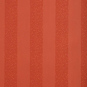 Beekman Stripe Coral 5004572 by Schumacher Wallpaper