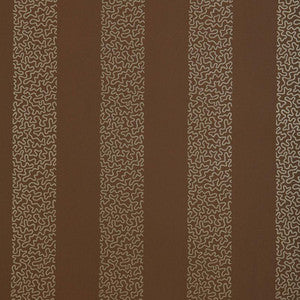 Beekman Stripe Truffle 5004573 by Schumacher Wallpaper