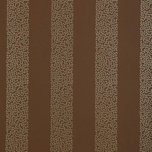 Beekman Stripe Truffle 5004573 by Schumacher Wallpaper