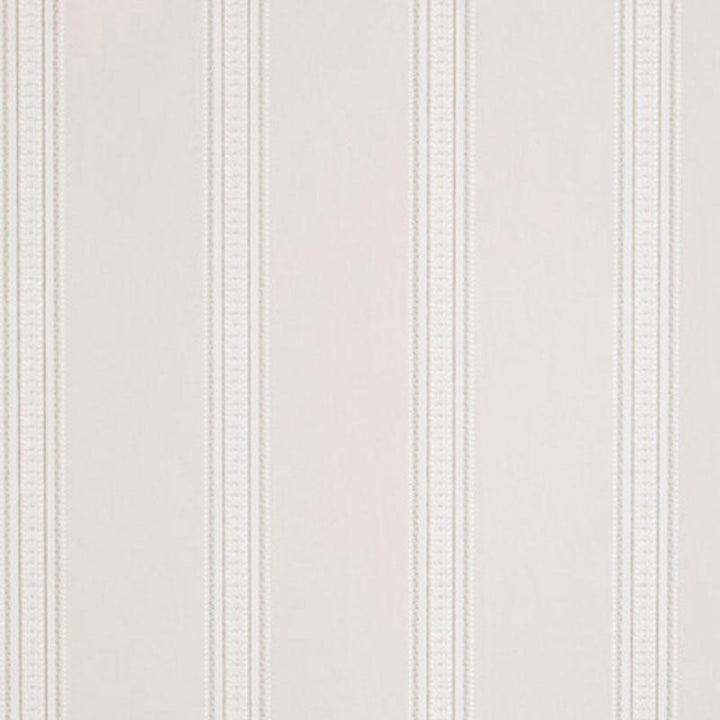 Lorraine Stripe Limestone 5004581 by Schumacher Wallpaper Simply Charming 6.75" - Fabric Carolina -