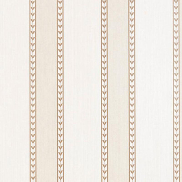Lansdowne Strie Stripe Limestone 5004621 by Schumacher Designer Wallpaper Essential 9.0" - Swanky Fabrics -
