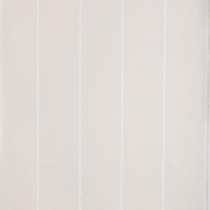 Gabrielle Stripe Limestone 5004670 by Schumacher Designer Wallpaper Simply Charming 5.38" - Swanky Fabrics -