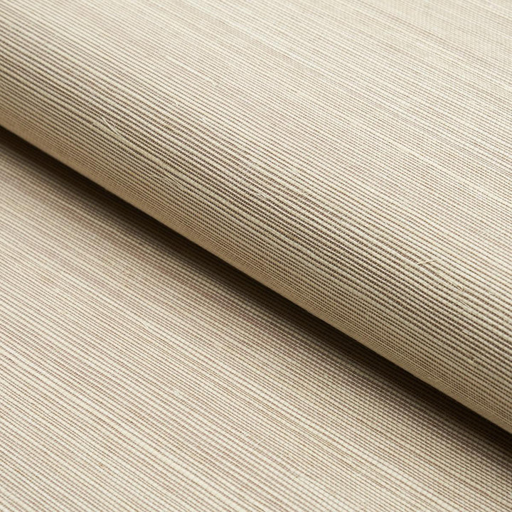 Haruki Sisal Silver 5004700 by Schumacher Wallpaper Natural Accents - Fabric Carolina -