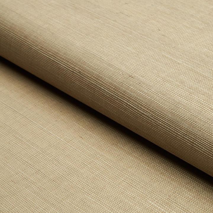 Haruki Sisal Driftwood 5004702 by Schumacher Wallpaper Essential - Fabric Carolina -
