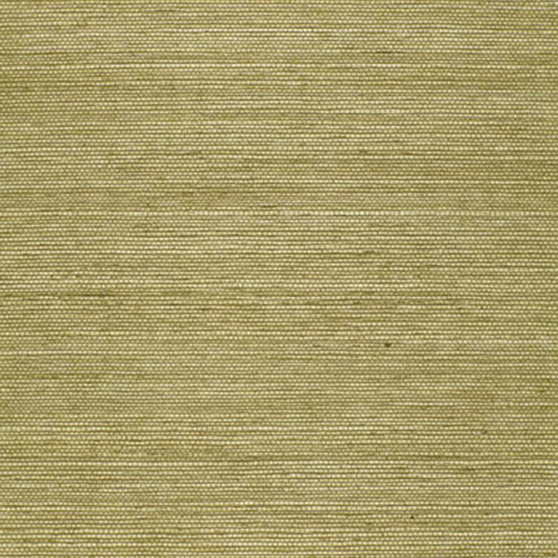 Haruki Sisal Olive 5004709 by Schumacher Designer Wallpaper Essential - Swanky Fabrics -