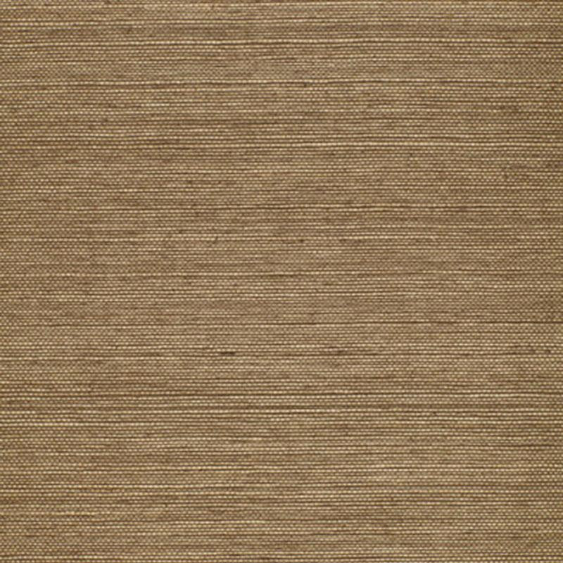 Haruki Sisal Sepia 5004711 by Schumacher Wallpaper Essential - Fabric Carolina -