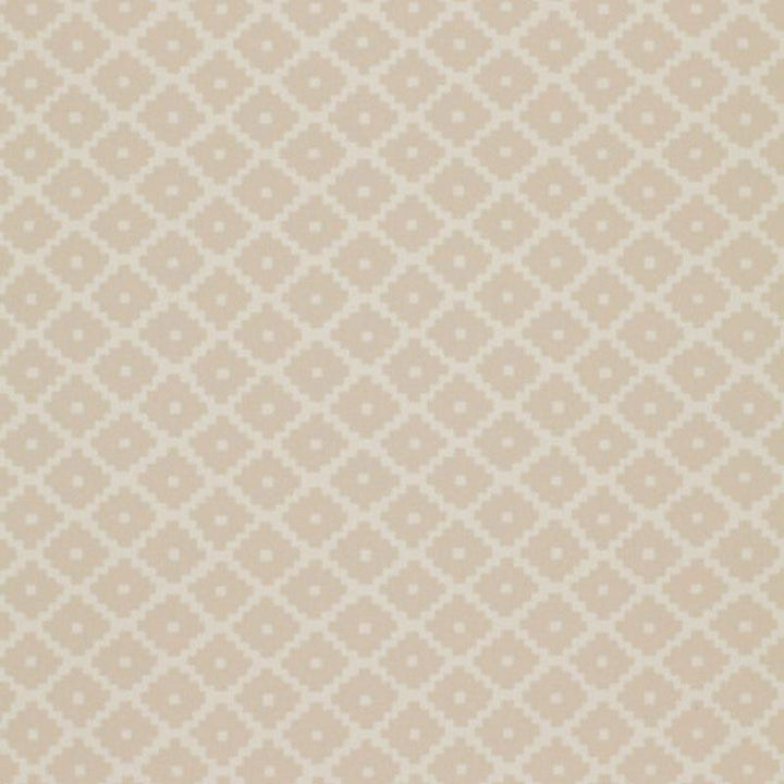 Ziggurat Alabaster 5004740 by Schumacher Wallpaper The Smart Set 9.0" - Fabric Carolina -