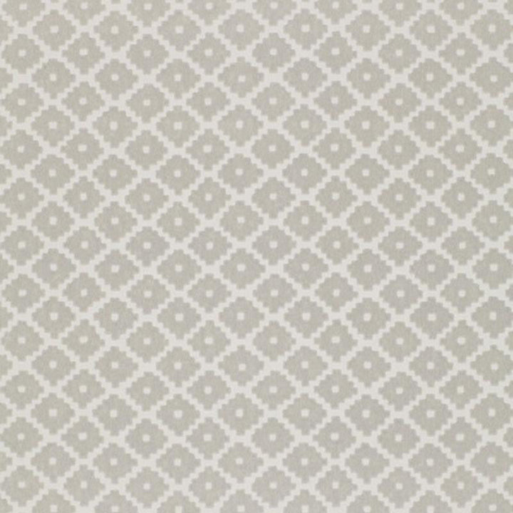 Ziggurat Silver 5004742 by Schumacher Designer Wallpaper The Smart Set 9.0" - Swanky Fabrics -