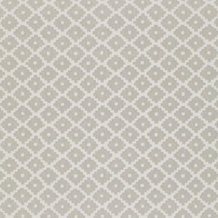 Ziggurat Silver 5004742 by Schumacher Wallpaper The Smart Set 9.0" - Fabric Carolina -