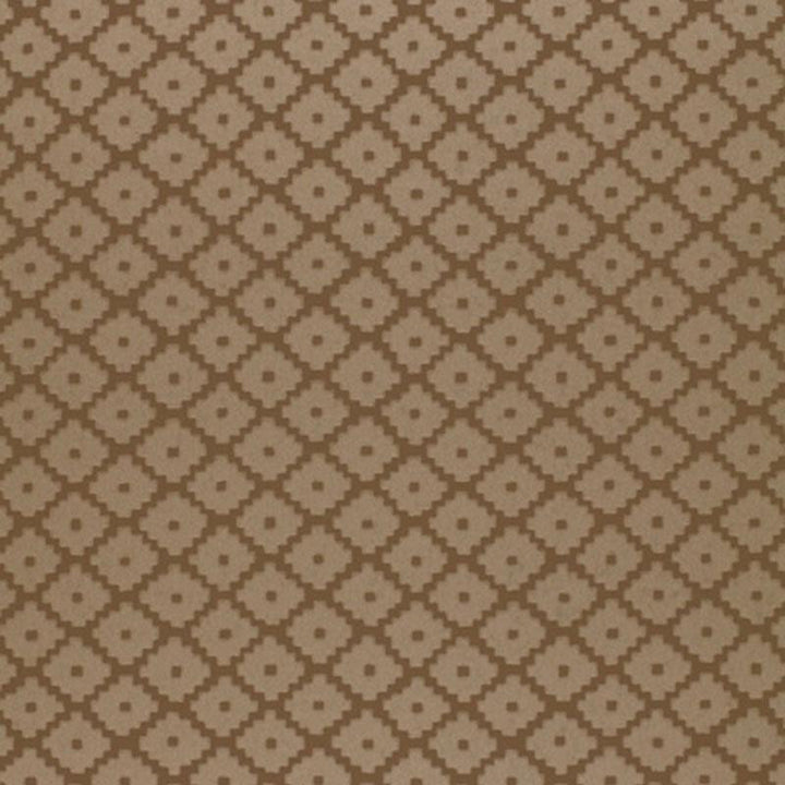 Ziggurat Mink 5004743 by Schumacher Wallpaper The Smart Set 9.0" - Fabric Carolina -