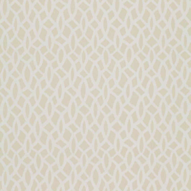 Chain Link Bone 5004750 by Schumacher Designer Wallpaper Textured Elements 6.75" - Swanky Fabrics -