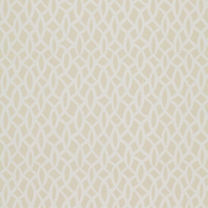 Chain Link Bone 5004750 by Schumacher Wallpaper Textured Elements 6.75" - Fabric Carolina -