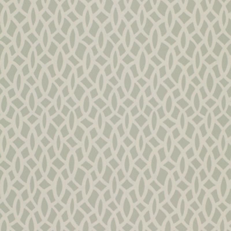 Chain Link Mineral 5004752 by Schumacher Wallpaper Textured Elements 6.75" - Fabric Carolina -