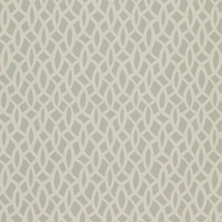 Chain Link Mineral 5004752 by Schumacher Wallpaper Textured Elements 6.75" - Fabric Carolina -