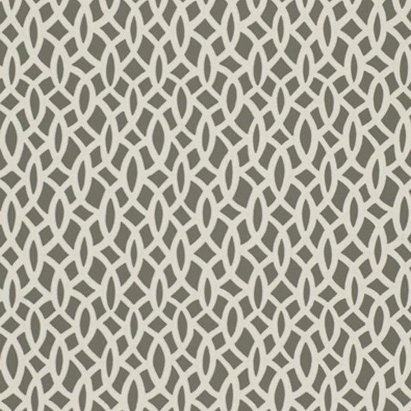 Chain Link Charcoal 5004754 by Schumacher Designer Wallpaper Textured Elements 6.75" - Swanky Fabrics -