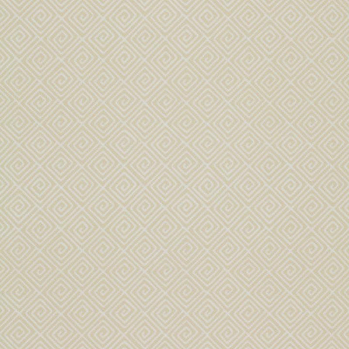 Greek Key Bone 5004760 by Schumacher Wallpaper The Smart Set 13.5" - Fabric Carolina -