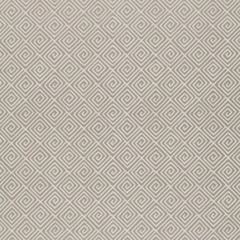 Greek Key Silver 5004762 by Schumacher Wallpaper Textured Elements 13.5" - Fabric Carolina -