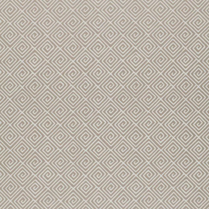 Greek Key Silver 5004762 by Schumacher Wallpaper Textured Elements 13.5" - Fabric Carolina -