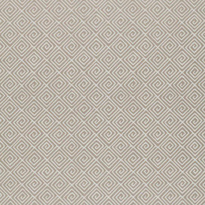 Greek Key Silver 5004762 by Schumacher Wallpaper