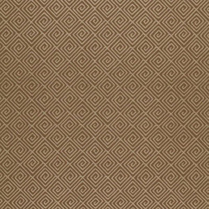 Greek Key Mink 5004763 by Schumacher Wallpaper