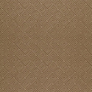 Greek Key Mink 5004763 by Schumacher Wallpaper