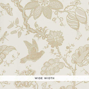 Bali Vine Sandstone 5005001 by Schumacher Wallpaper