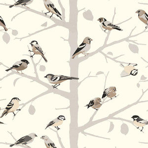 A-Twitter Winter 5005030 by Schumacher Wallpaper