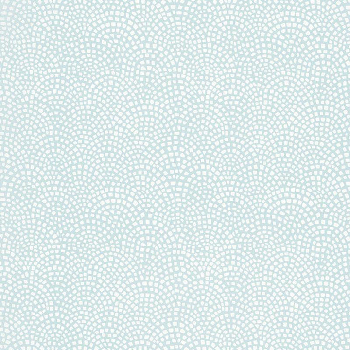 Mosaic Spa 5005042 by Schumacher Designer Wallpaper Modern Nature 13.5" - Swanky Fabrics -
