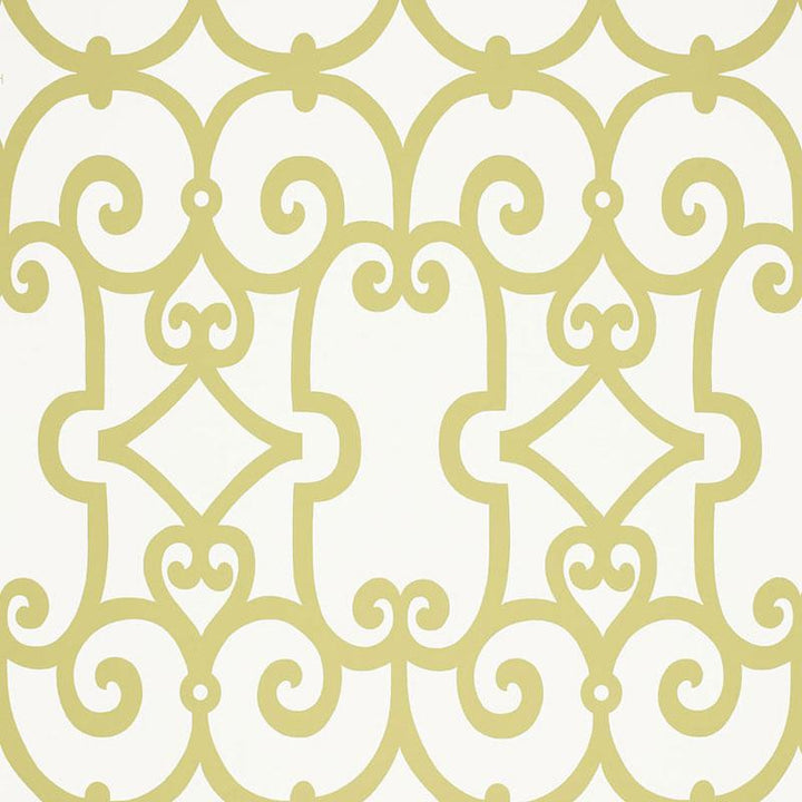 Manor Gate Aloe 5005050 by Schumacher Wallpaper Modern Nature 13.5" - Fabric Carolina -