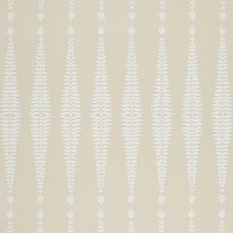 Fern Tree Bone 5005071 by Schumacher Designer Wallpaper Modern Nature 3.38" - Swanky Fabrics -