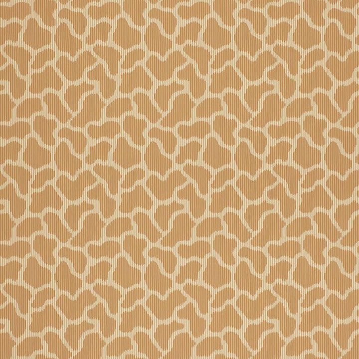 Giraffe Sienna 5005112 by Schumacher Designer Wallpaper Modern Nature 6.75" - Swanky Fabrics -