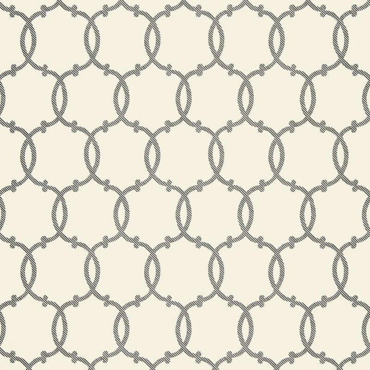 Tracery Charcoal 5005121 by Schumacher Designer Wallpaper Modern Nature 9.0" - Swanky Fabrics -