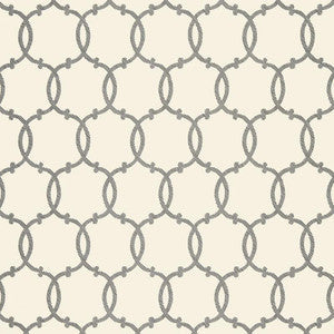 Tracery Charcoal 5005121 by Schumacher Wallpaper