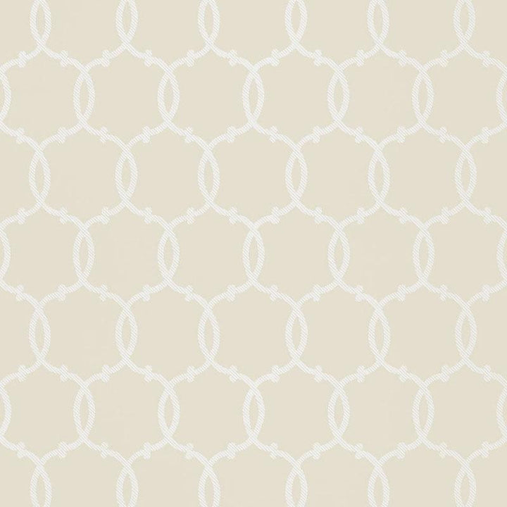 Tracery Bisque 5005122 by Schumacher Wallpaper Modern Nature 9.0" - Fabric Carolina -