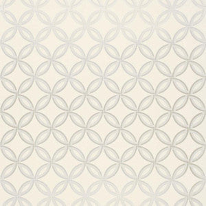 Spherica Silver 5005131 by Schumacher Wallpaper