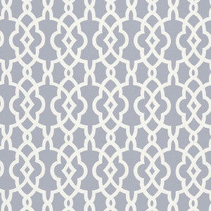 Summer Palace Fret Wisteria 5005142 by Schumacher Wallpaper