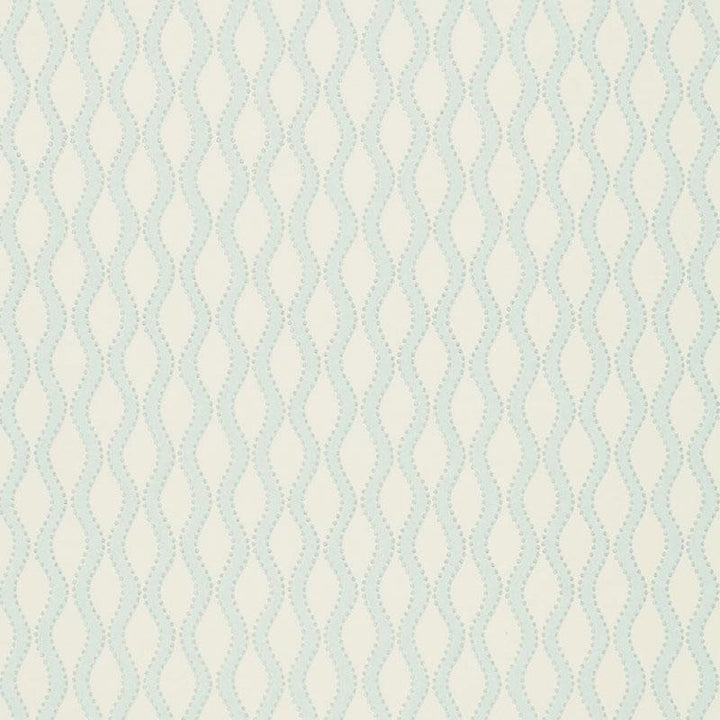 Ribbon Wave Mineral 5005161 by Schumacher Wallpaper Simply Charming 2.0" - Fabric Carolina -