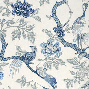 Arbre Chinois Porcelain 174081 by Schumacher Fabric