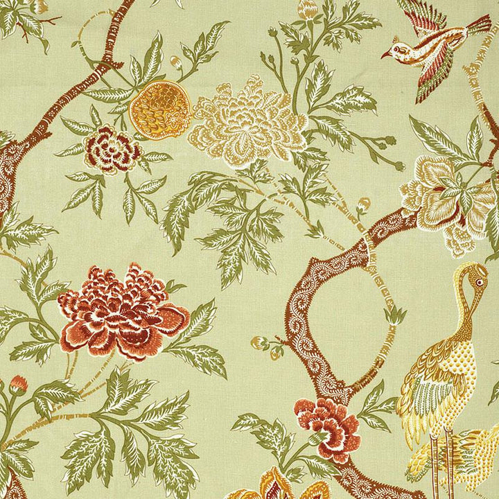 Arbre Chinois Sage 174082 by Schumacher Fabric Orient Express 27.0" - Fabric Carolina -