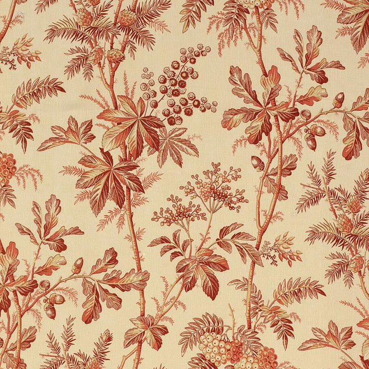 Brantwood Vine Currant 174112 by Schumacher Designer Fabric Perennial Favorites 18.0" - Swanky Fabrics -