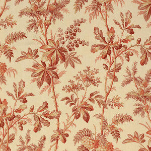 Brantwood Vine Currant 174112 by Schumacher Fabric