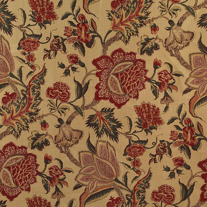 Ceylon Floral Vine Document 174340 by Schumacher Fabric Classic Prints 18.0" - Fabric Carolina -
