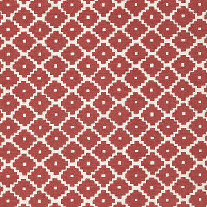 Ziggurat Ruby 174484 by Schumacher Fabric
