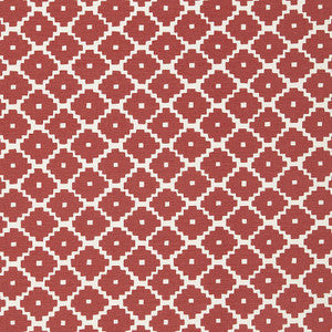 Ziggurat Ruby 174484 by Schumacher Fabric