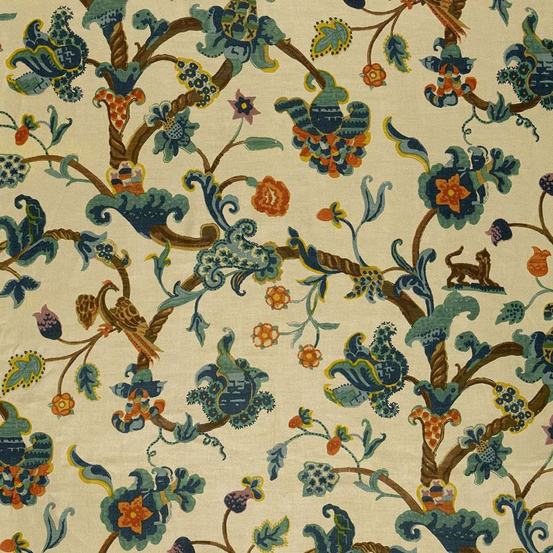 Eastbury Manor Print Tapestry 174530 by Schumacher Fabric Classic Prints 26.25" - Fabric Carolina -